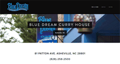 Desktop Screenshot of bluedreamcurry.com